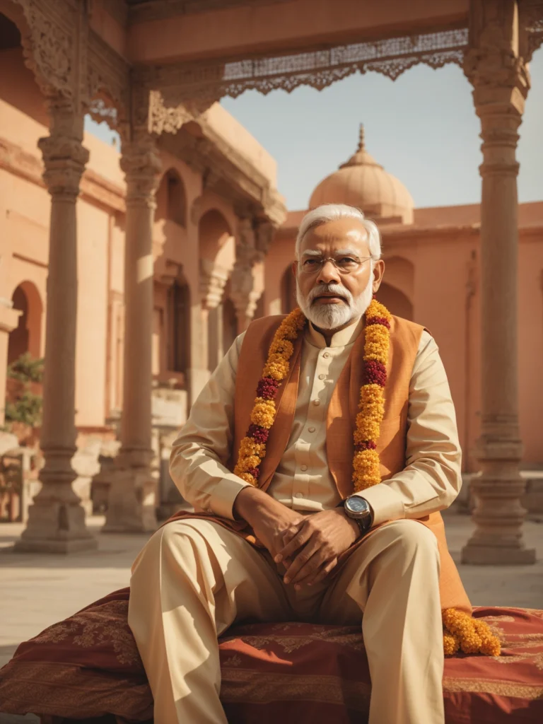 A_portrait_photo_of_Indian_Leader_Narendra modi